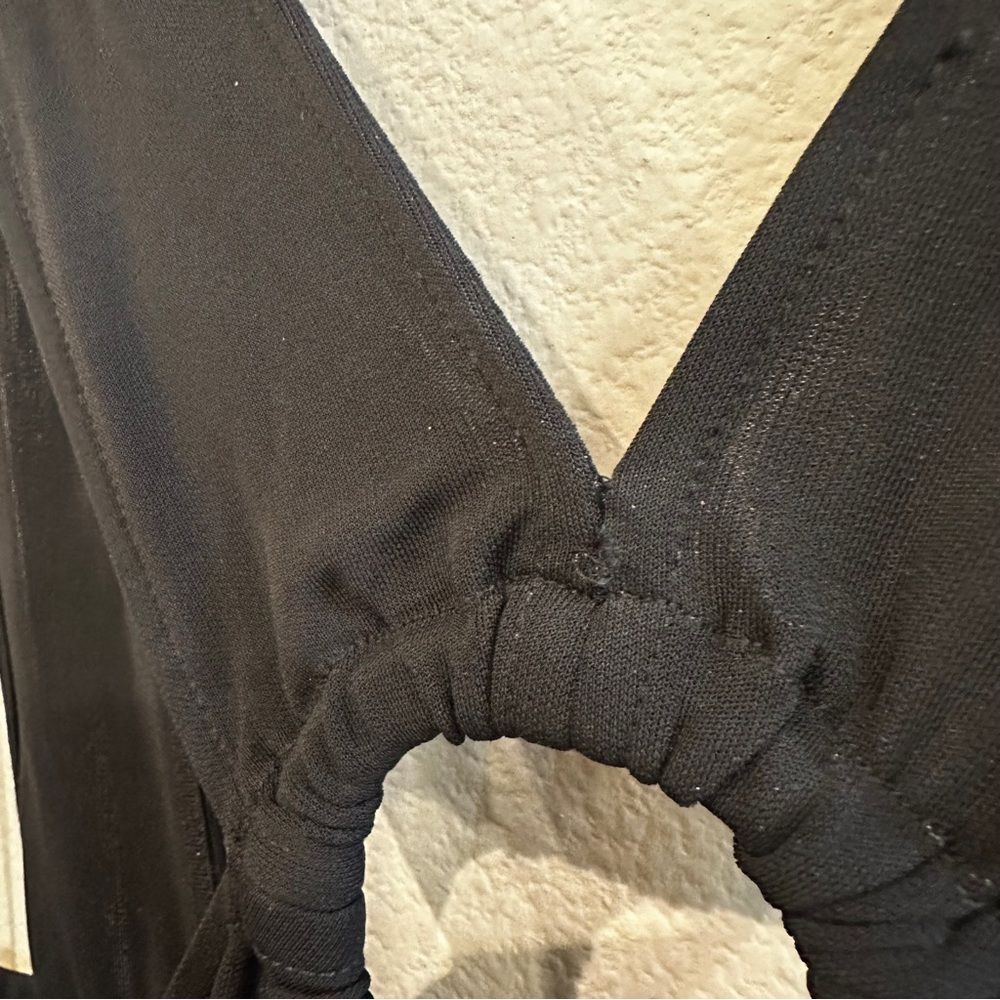 & Other Stories | L | black ring detail wide leg jumpsuit in black tank jumpsuit - Picture 11 of 12